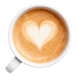 kaffee mit herz